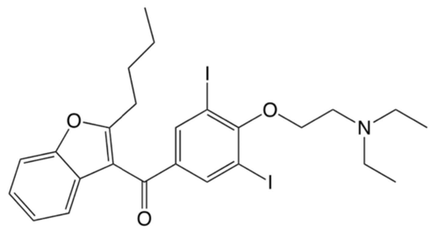 <p>Has 2 iodine molecules</p>
