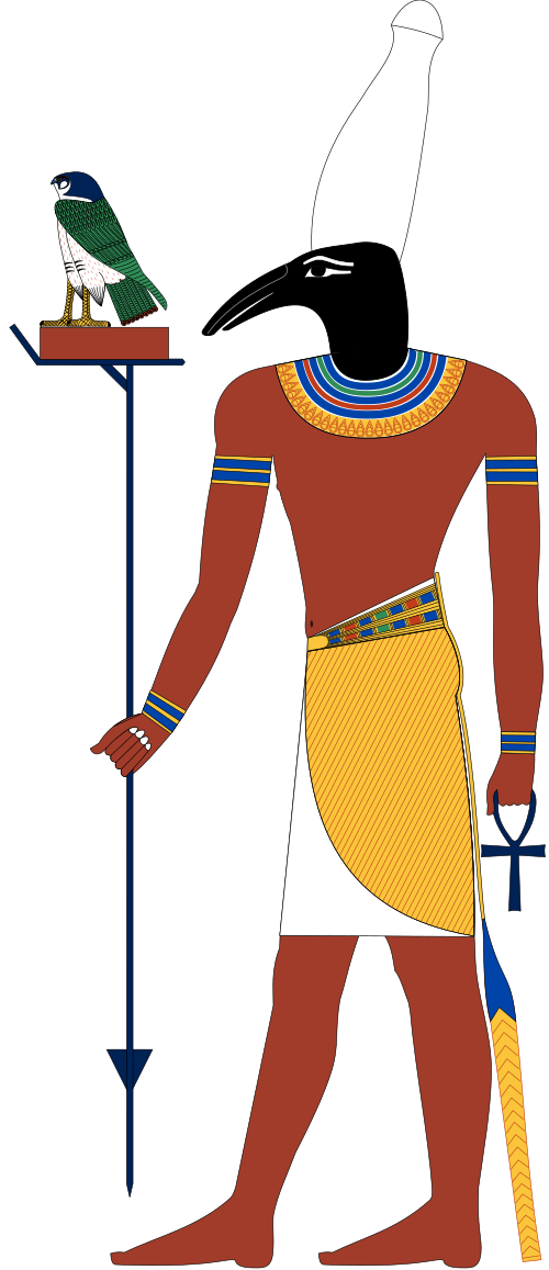 <p>Lord of the Tenehu; god of the Vineyards of the Western Nile Delta; god of the oasis; associated with Set; connected to Min; seen as another name for Set</p>
