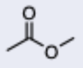 <p>Carbonyl carbon is directly bonded to O- carbon chain</p>