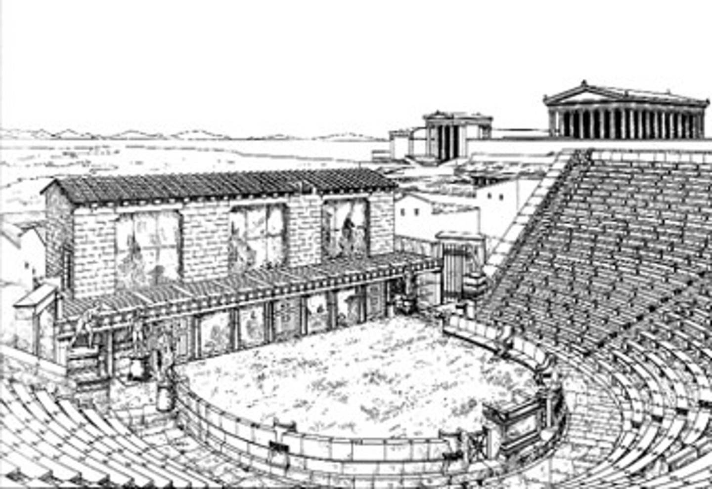 <p>Who The Theater at Priene was built by the people of Priene, an ancient Greek city1.</p><p>What The Theater at Priene is a horseshoe-shaped structure built using the Doric architectural order. It features half-columns engaged to rectangular piers2. The seating in the auditorium was greater than a semi-circle and had stone parodos walls2. The ruins of the skene (stage) building can still be seen at Priene2.</p><p>Where The Theater is located in Priene, an ancient Greek city of Ionia, now in modern-day Turkey1.</p><p>When The building history of the theater at Priene spans a number of centuries. Sometime after the refounding of the city (ca. 350 B.C.), the seats of the auditorium and the central orchestra were prepared (ca. 300 B.C.)1.</p><p>Why The Theater at Priene is interesting and important for several reasons:</p><p>Architectural Significance: The theater was built using the Doric architectural order and featured half-columns engaged to rectangular piers2. This provides valuable insights into the architectural practices of the time.</p><p>Cultural Significance: The theater was a central place for dramatic performances, highlighting the importance of theater in ancient Greek society1.</p><p>Historical Significance: The building history of the theater at Priene spans a number of centuries, providing insights into the evolution of theater construction over time1.</p><p>Preservation: The theater is especially well known for its acoustics. A 2007 study indicates that the astonishing acoustic properties may be the result of its advanced design3.</p><p>Unique Features: The proscenium at Priene must represent a later addition. A nicety of design of the theater at Priene is the fact that the face of the proscenium stylobate coincides with the side of a theoretical square inscribed within the circle created by the orchestra, as prescribed by Vitruvius in his description of the Greek theater1.</p><p>Overall, the Theater at Priene provides a wealth of information about ancient Greek architecture, society, and history. It serves as a testament to the cultural and historical richness of ancient Greece.</p>