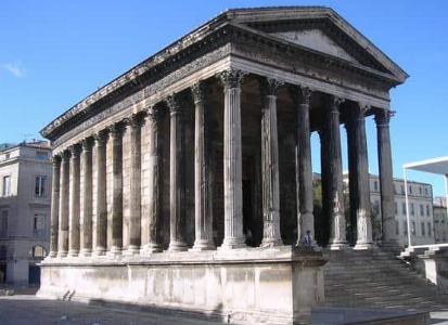 <ul><li><p>Roman Arts</p></li><li><p>Notable Roman Architecture</p></li><li><p>It is the only temple constructed in the time of ancient Rome that is completely preserved to this day. </p></li><li><p>This marvel of Roman engineering was built around 16 BC in the city of Nimes. </p></li><li><p>It is an architectural gem that stands 15 meters tall and a length of 26 meters. </p></li><li><p>Built by Roman General Marcus Vipanius Agrippa in memory of his two sons who died young.</p></li></ul><p></p>