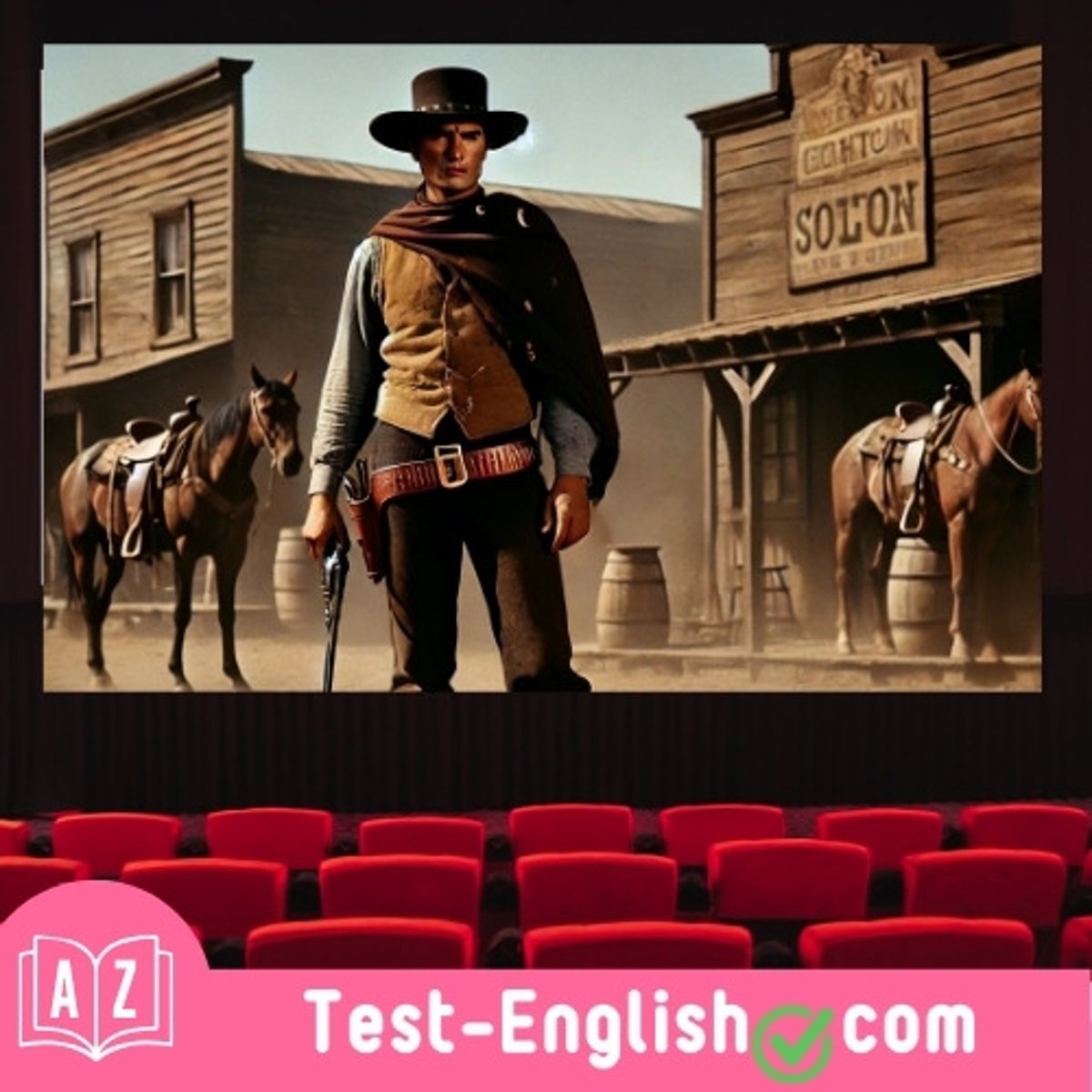 <p>When I was a kid, I loved cowboys, so I watched a lot of _____s.</p>