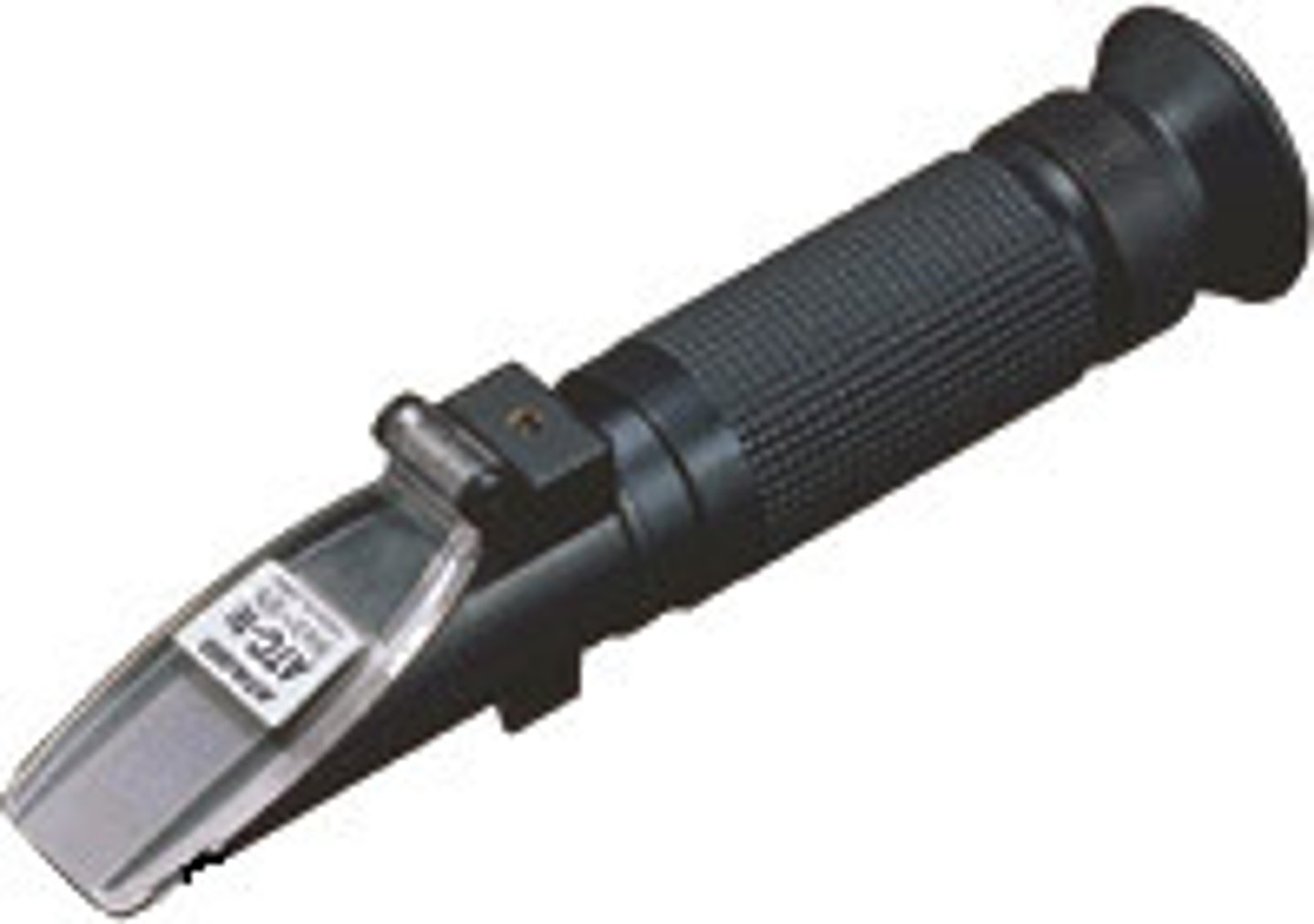 <p>Any of several instruments used to measure the index of refraction of a substance.</p>