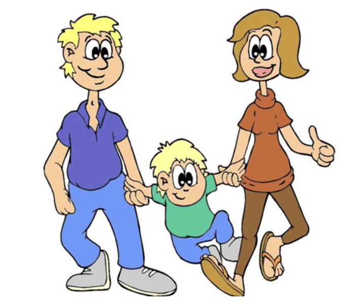 <p>only child</p>