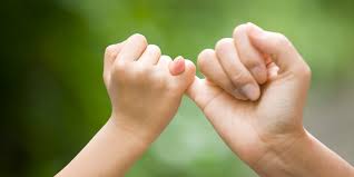 <p>to promise / make a commitment</p>