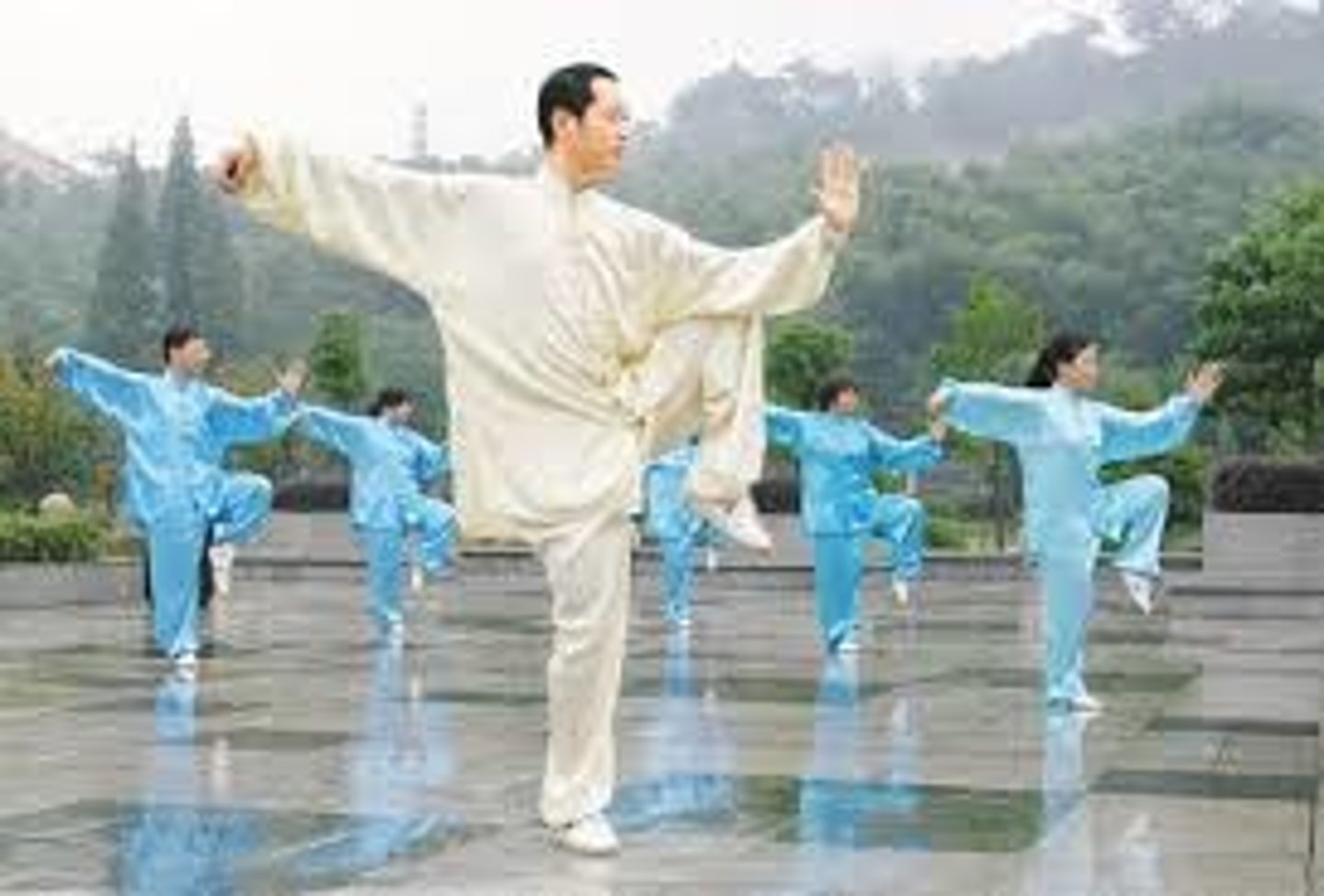 <p>This is a practice involving a series of nearly effortless movements that are intended to enhance mindfulness, control and regulate breathing, and increase overall health. It can be considered a type of slow-moving meditation.</p>