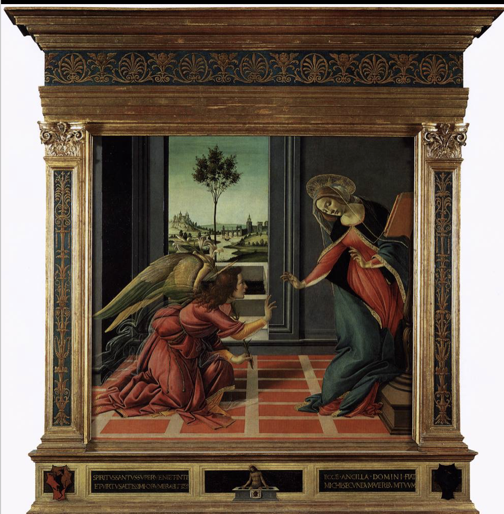 <p>“Cestello Annunciation”</p>