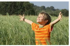 <p>as a child</p>