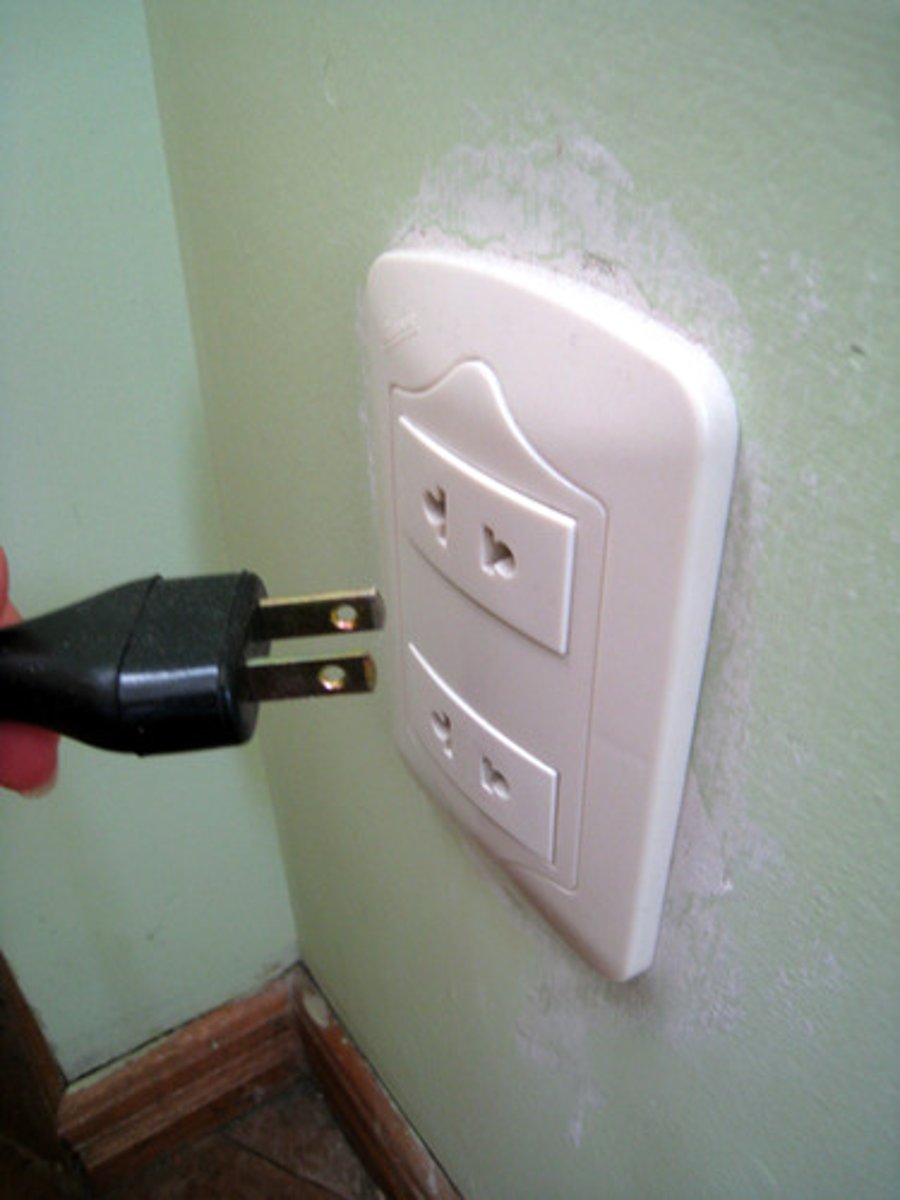 <p>to plug in</p>
