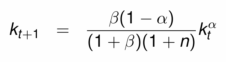 <p>Obtain the steady state (stationary) solution</p>