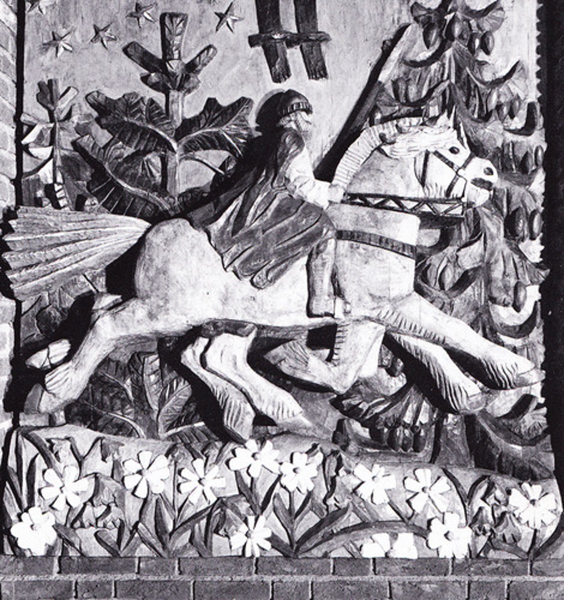 <p>King of the Norse gods; He is a god of war, death, wisdom, poetry, and knowledge, and rides the eight-legged horse Sleipnir.</p>