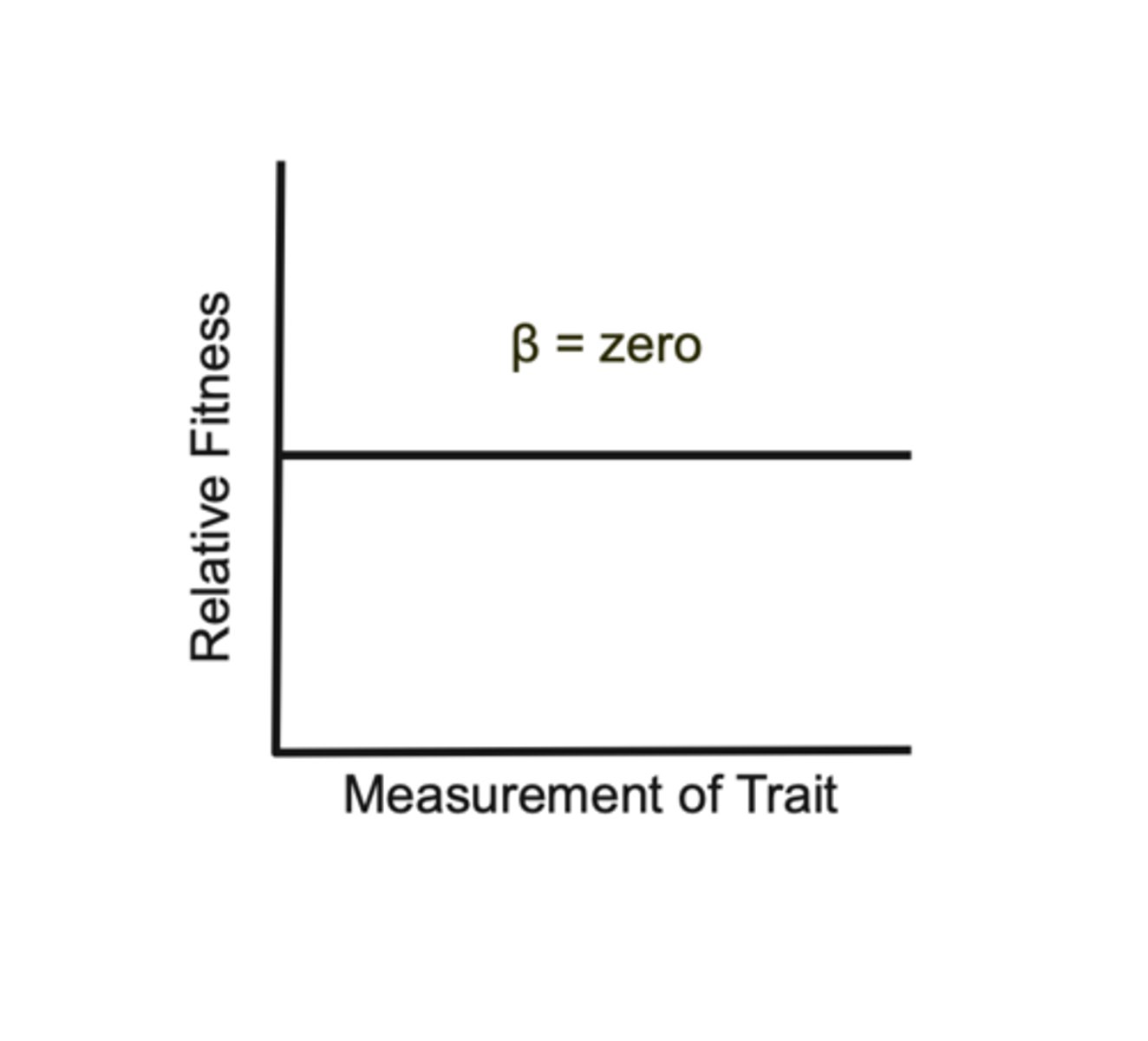 <p>No directional selection is acting on the trait</p>