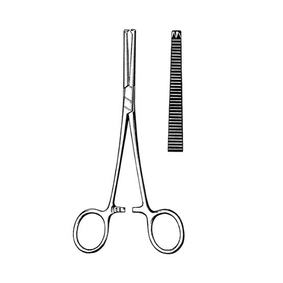 <p>__ are used to grasp medium to heavy tissue or occlude heavy, dense vessels.</p>