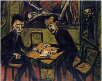 <p>Geef de titel, schilder en kenmerken.</p>