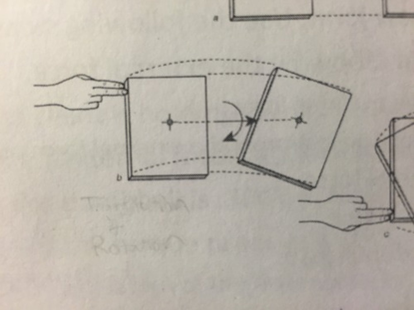 <p>force line of action not directed through center of gravity, causes changes in translation and rotation, linear and angular</p>