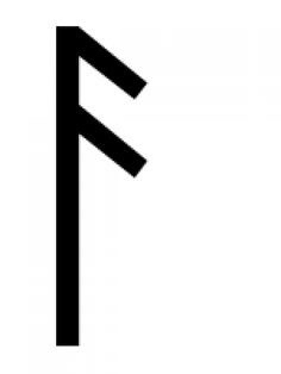 <p>Ansuz (ann-suhz)</p>
