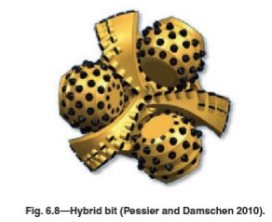 <p>Marry essentila features of roller cones and PDC bits</p><p>LArge diamter hole in medium hard fromation, with stringers e.g chert.</p>