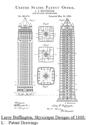 <p>First skyscraper Patent</p>
