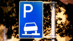 One may park here.