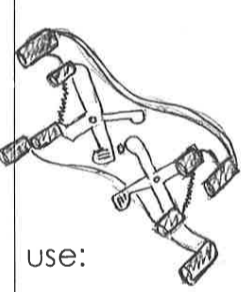 <p>holds buret in place</p>
