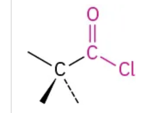 <p>O=C-Cl</p>