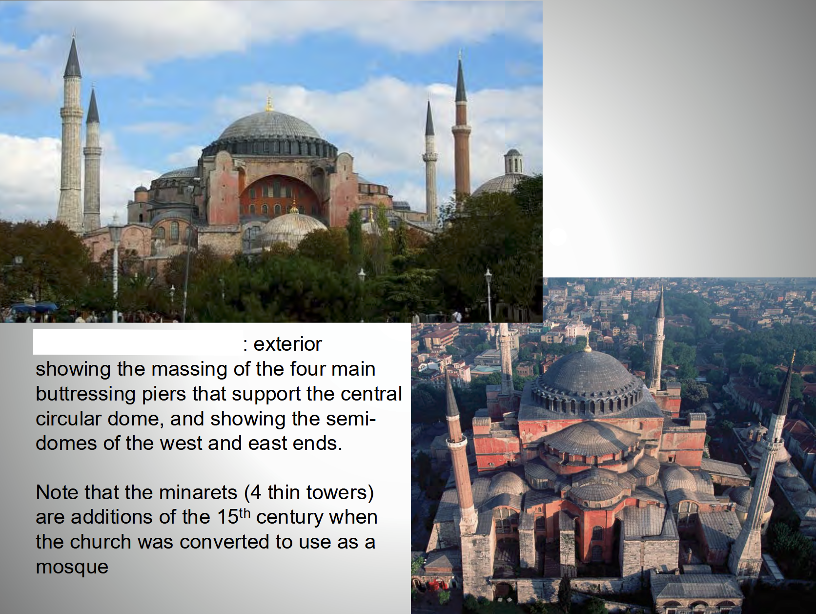 <p>Hagia Sophia | Justinianic</p>