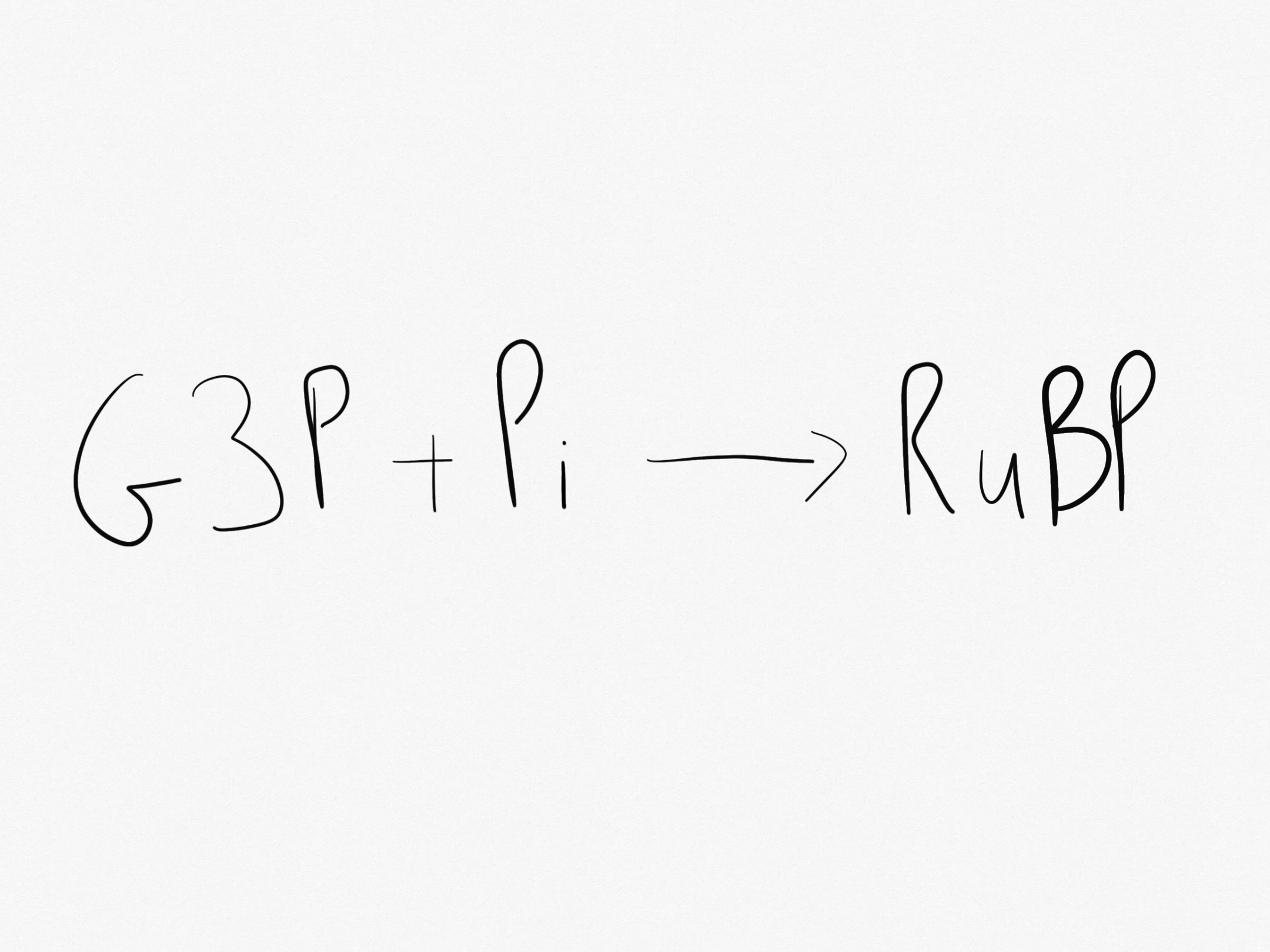 <p>Reaction 3 in Carbon Fixation;</p><ul><li><p>G3P is used to regenerate RuBP and for the synthesis of glucose</p></li></ul><p></p>