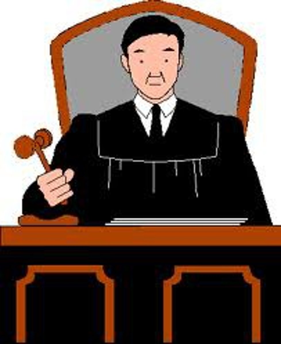 <p>judge</p>