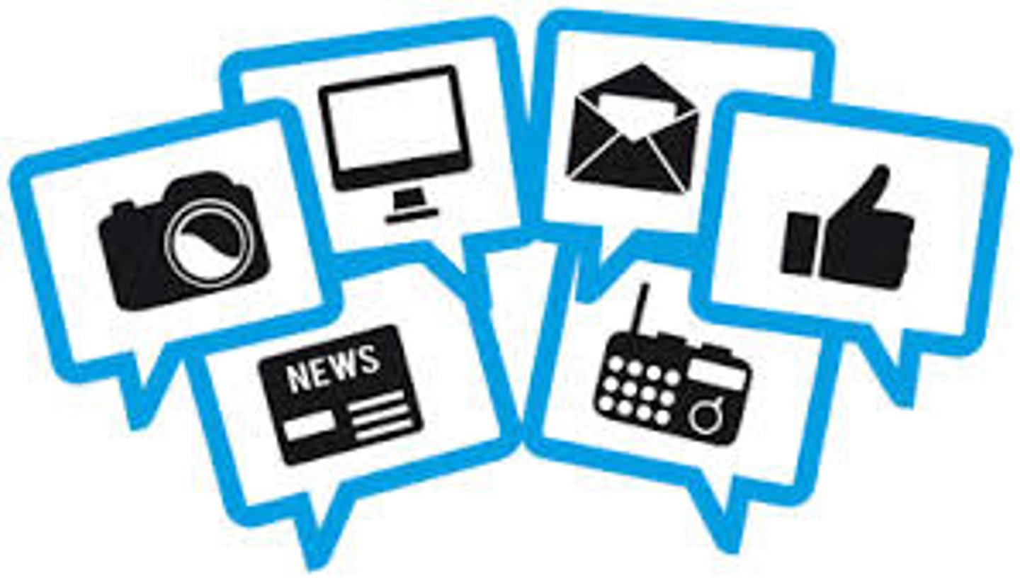<p>los medios</p>