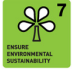 <p>MILLENNIUM DEVELOPMENT GOALS goal 7</p>