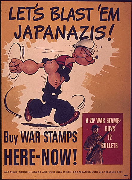 <ul><li><p> used to attract the reader’s attention</p></li><li><p>gathered the support of American animation studios and comic publishers to create propaganda and instructional posters and animations (Disney, Warner Brothers, Metro-Goldwyn-Mayer (MGM))</p></li><li><p>WWII book that the Disney Studio produced for the US Treasury Department that encouraged children to buy savings stamps, pamphlets were given to the US soldiers for entertainment and morale</p></li></ul><p></p>