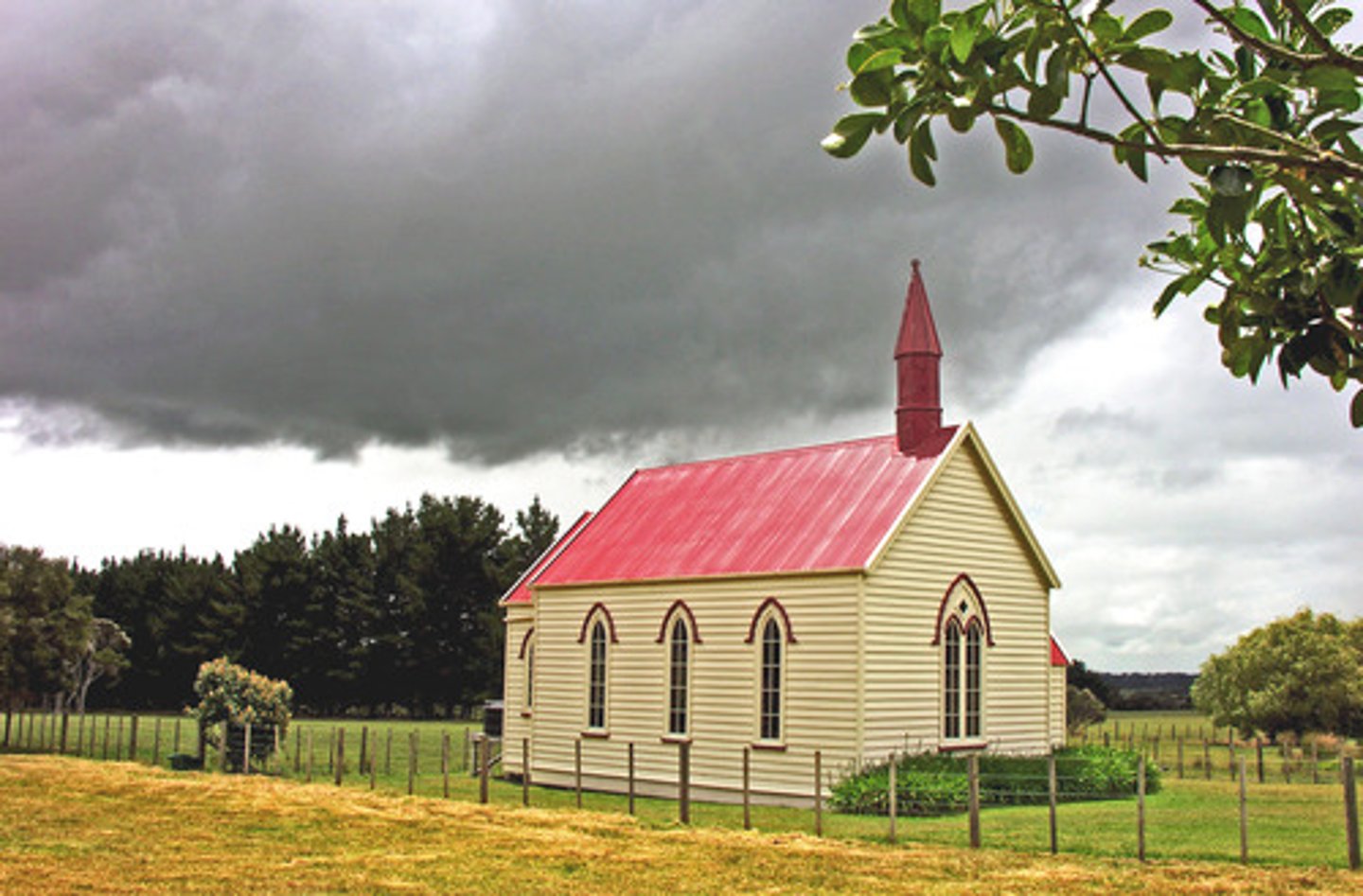 <p>a church</p>