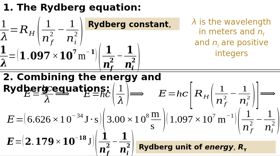 <p>Rydberg Equation</p>