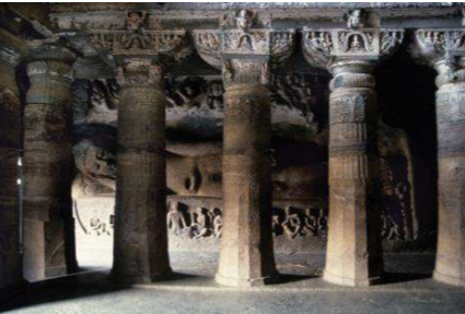 <p>Cave 26, Paranirvana</p>