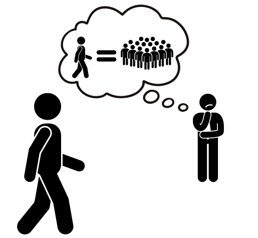 <p>a widely held idea about a particular group of people based on assumptions.</p>