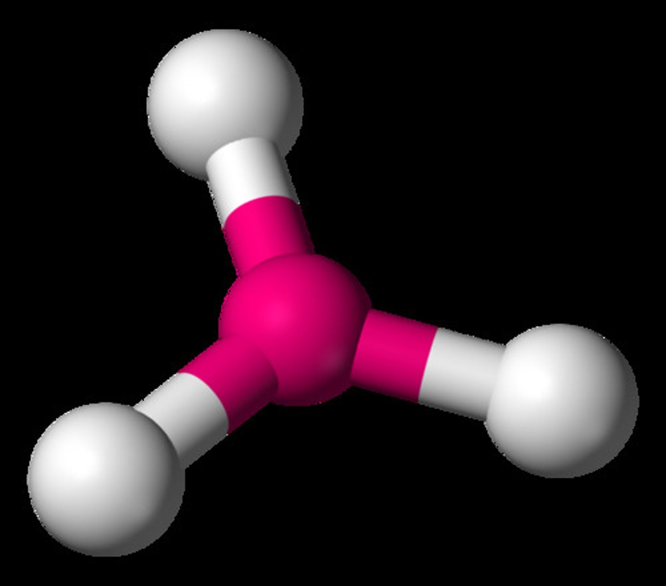 <p>3 electron domains<br>3 bonding domains<br>0 lone pairs<br>120 degree angle</p>