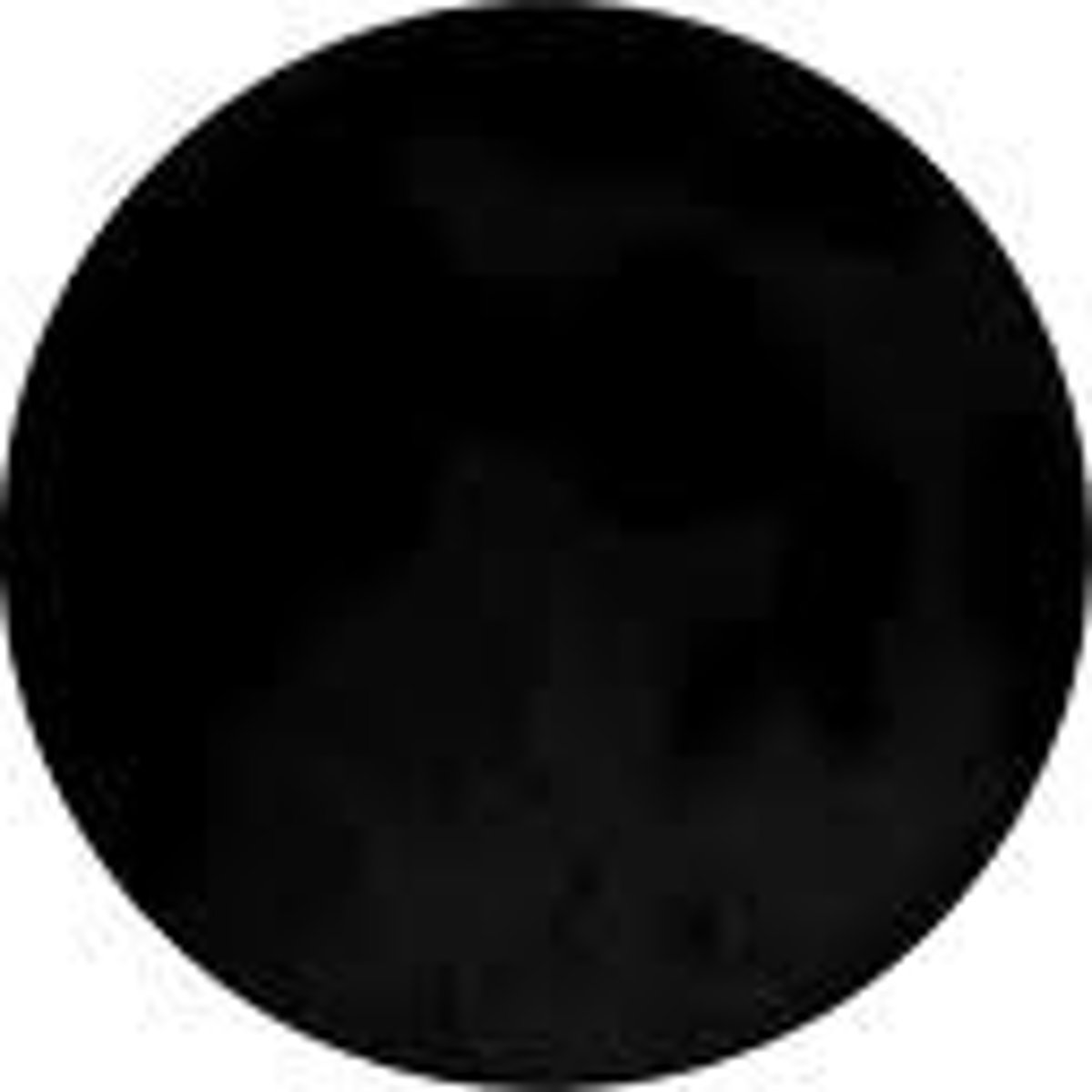 <p>looks like darkness. has no light reflected</p>