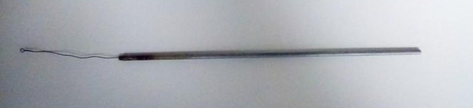 <p>inoculating loop</p>