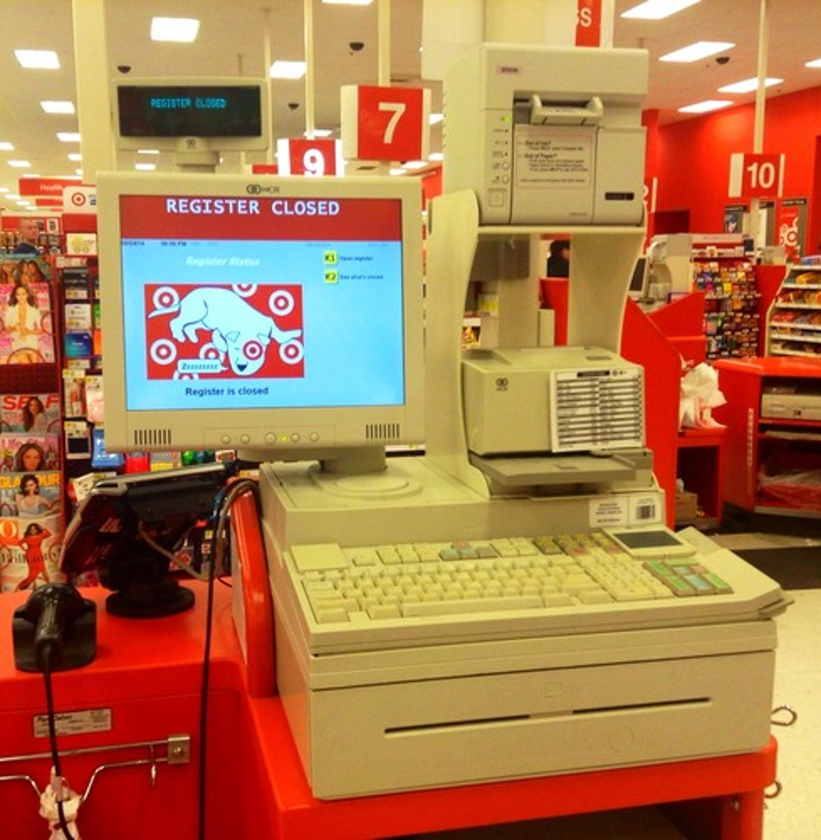 <p>máy tính tiền</p>