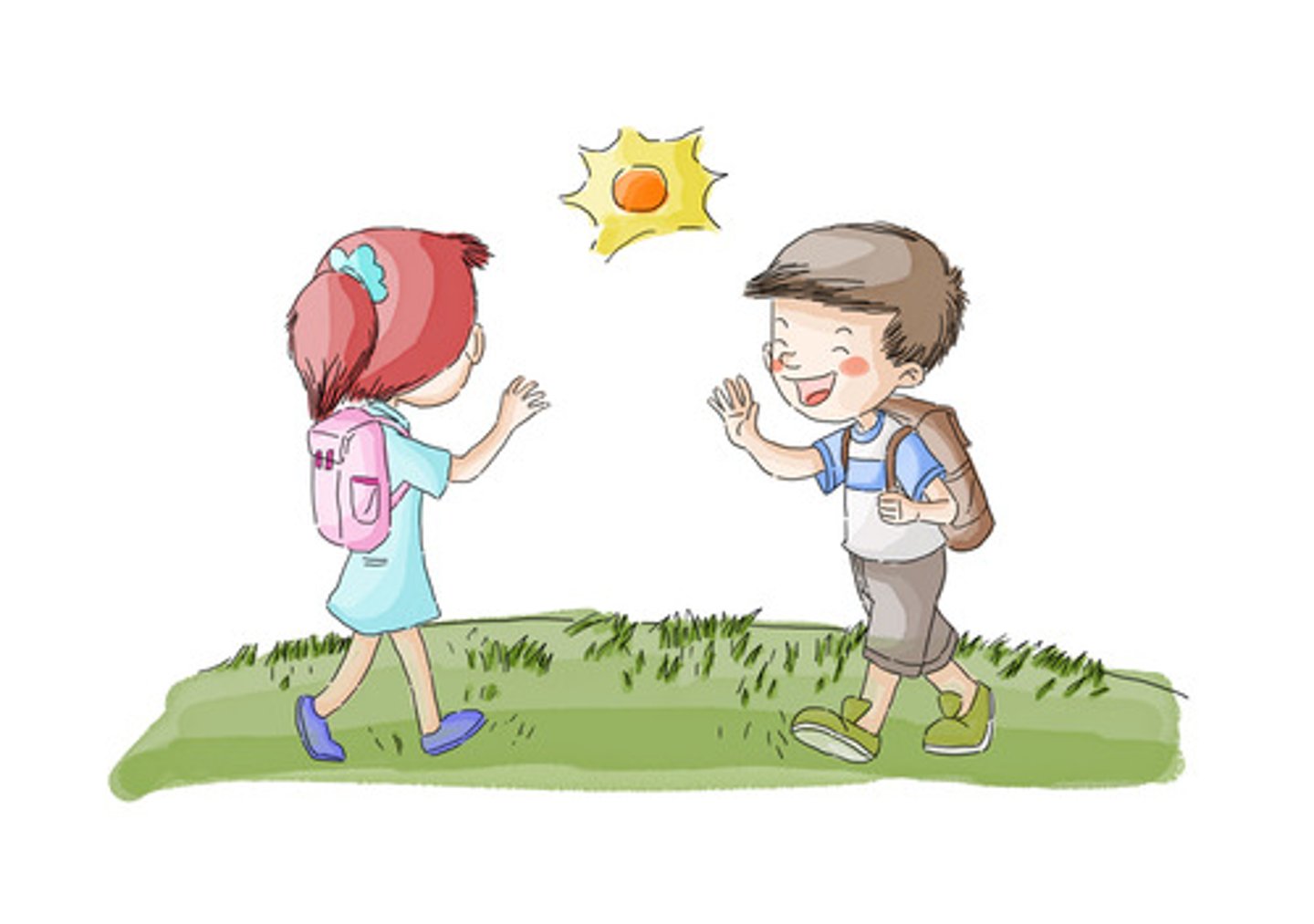 <p>chào buổi sáng cô giáo</p>