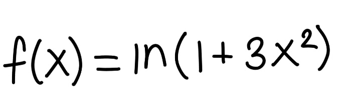 <ul><li><p>Find a (Maclaurin) power series representation for the function</p></li><li><p>Determine the radius of convergence</p></li></ul><p></p>