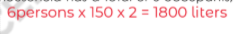 <p>1,800 liters</p>