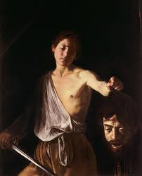 <p>David with the head of Goliath</p>