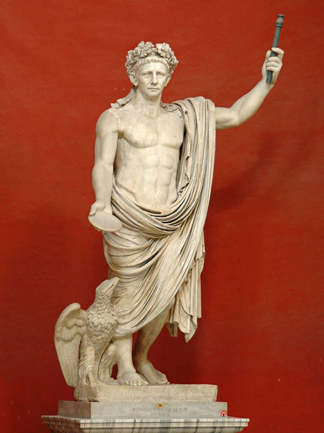 <p>Claudius as Jupiter</p>