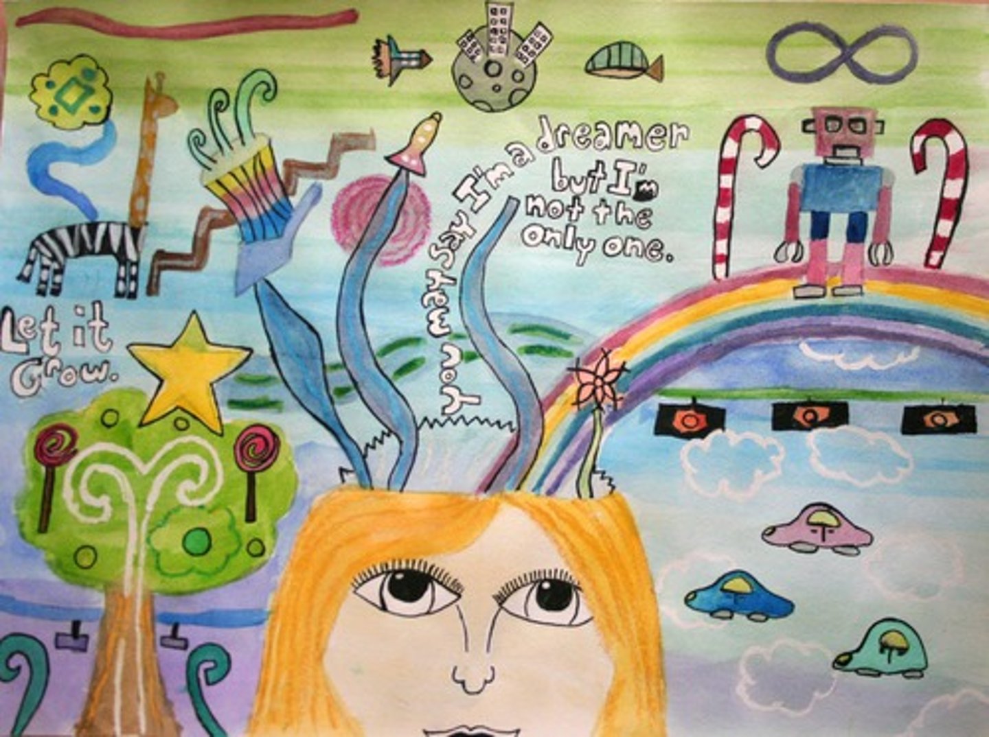 <p>A kind of copyright that makes it easier for people to copy, share, and build on your creative work, as long as they give you credit for it.</p>