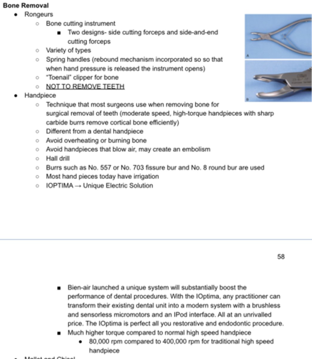 <p>OS Handpiece for bone removal</p>