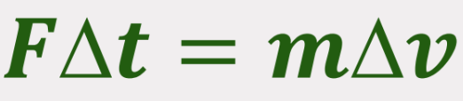 <p>the change in momentum of an object</p>