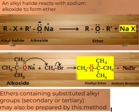 <ul><li><p>you can make symmetrical as well as unsymmetrical </p></li><li><p>it can be done for 2<sup>o</sup> and 3<sup>o</sup> as well</p></li><li><p>nuclephillic substituition </p></li></ul><p></p>