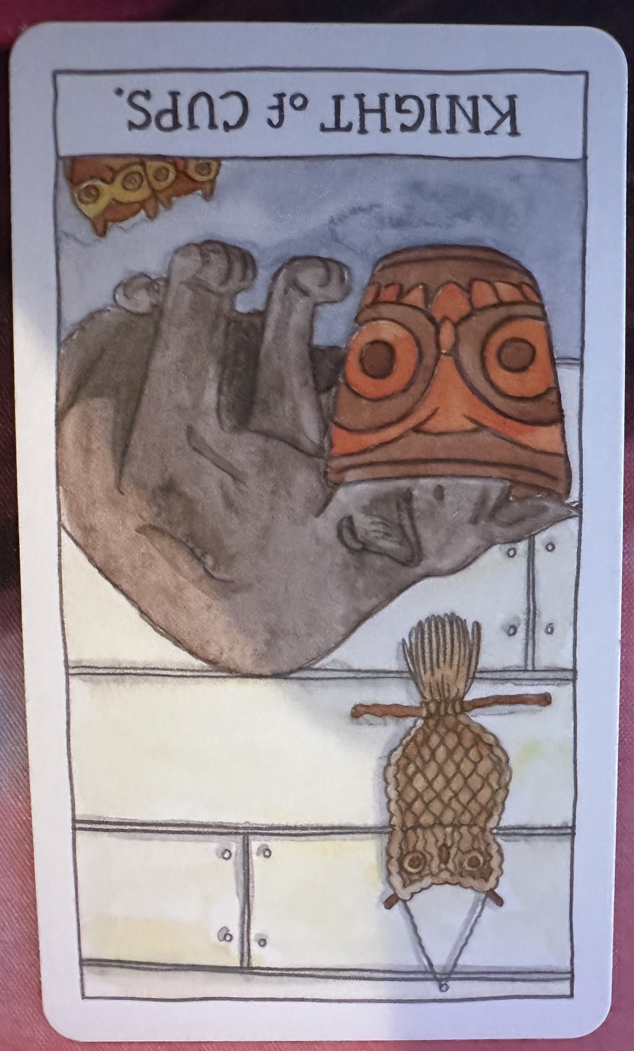 <p>Knight of Cups Reversed</p>