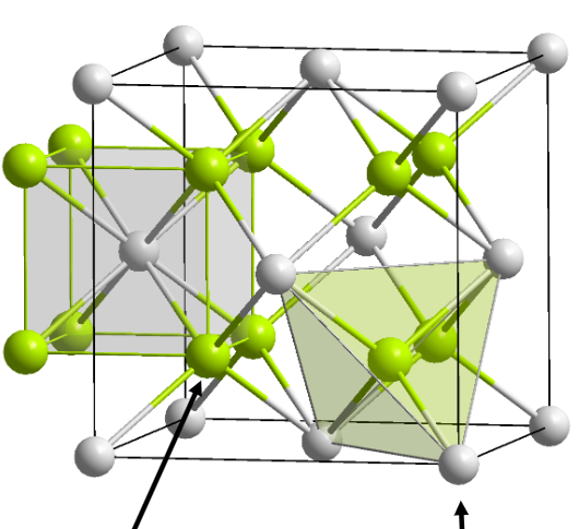 <p>Metal are yellow atoms</p>